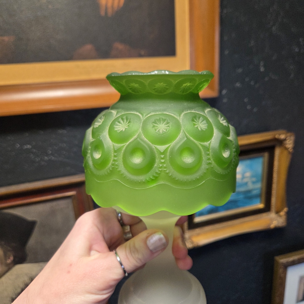 Moon And Stars Pedestal Fairy Lamp. LE SMITH